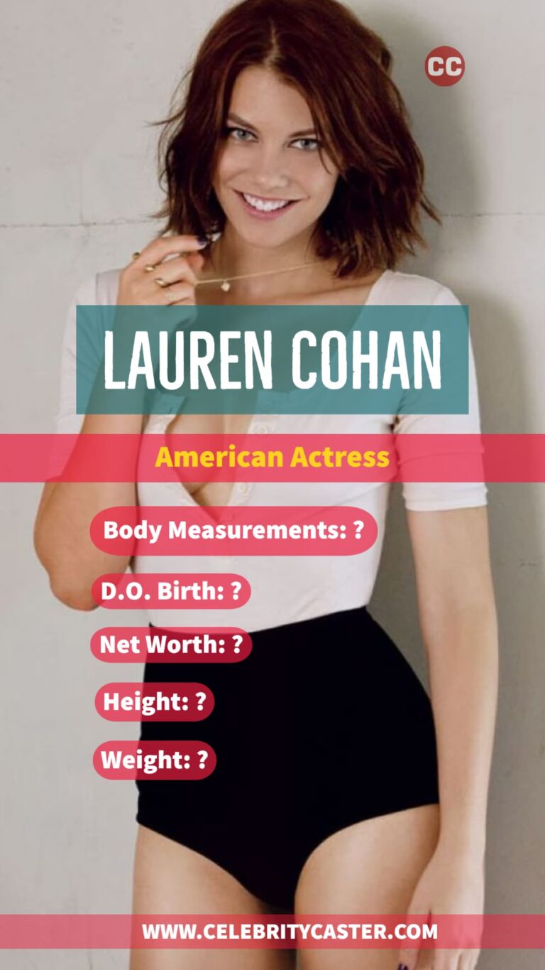 Lauren Cohan Measurements - Height, Weight, Net Worth - Celebrity Caster