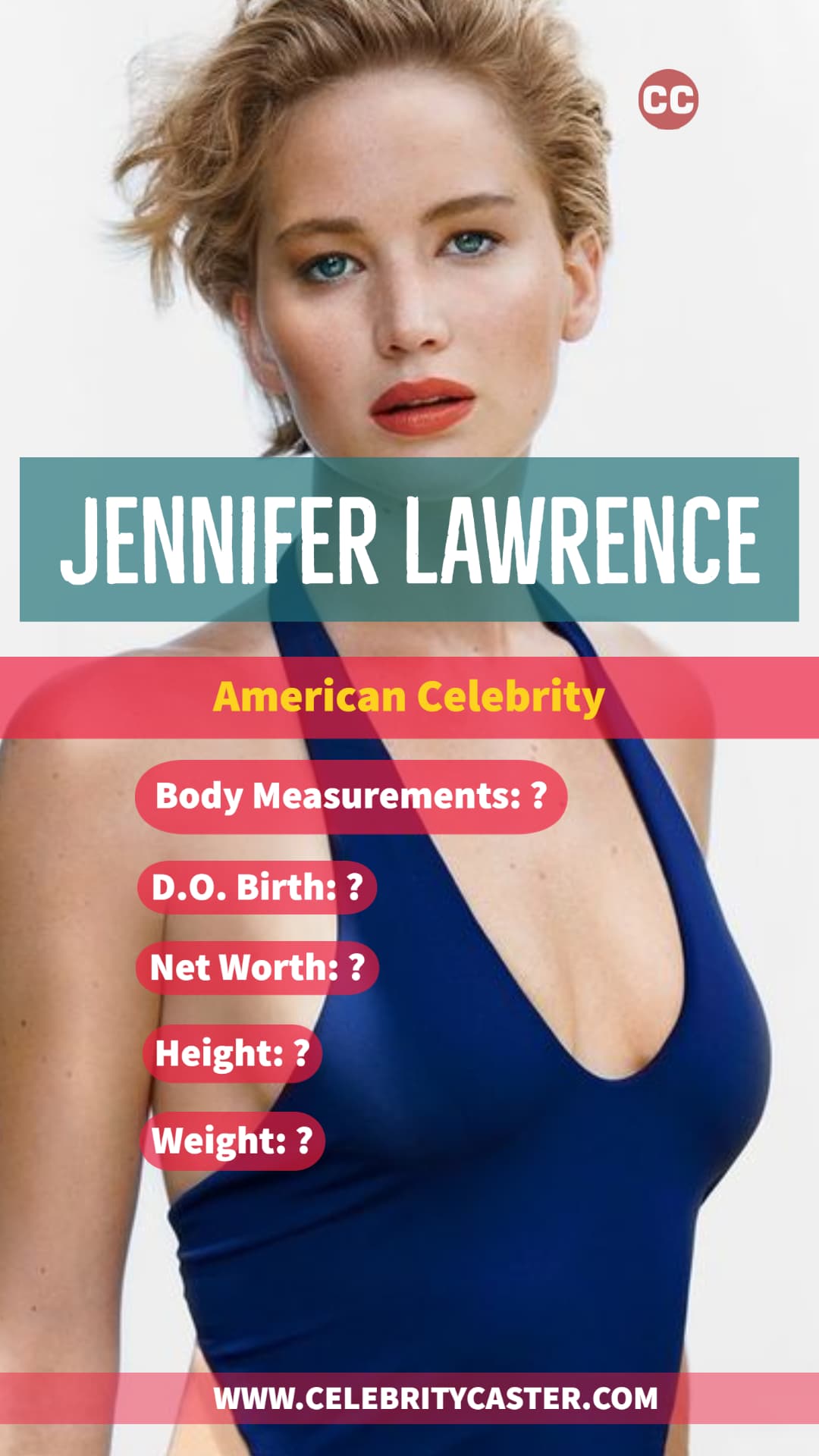 Actresses, Hollywood Celebrities, Hot Hollywood Actresses, Hottest celebrities, Most Famous Hollywood Celebrities, Top Female Hollywood Stars, Jennifer Lawrence Measurements
