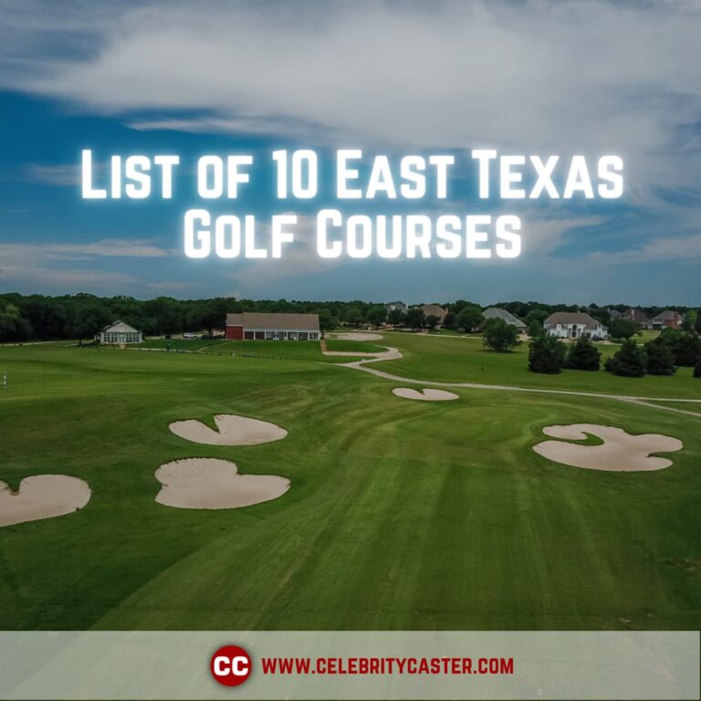 List of East Texas Golf Courses