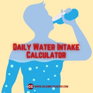 Daily Water Intake Calculator 1