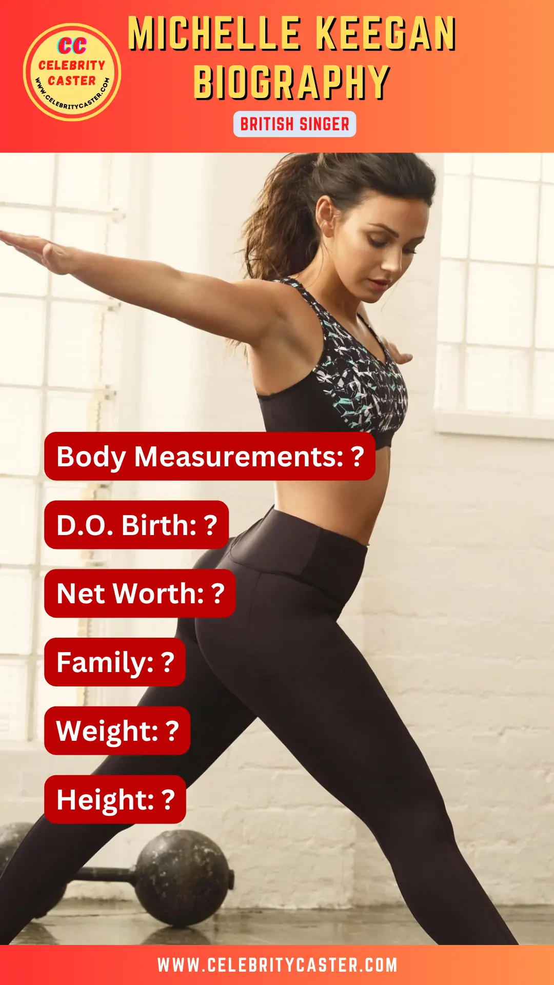 Michelle Keegan Measurements