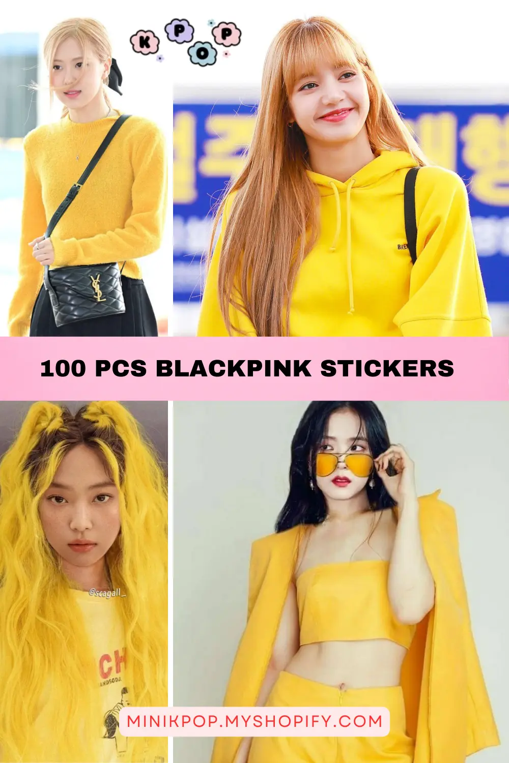 Blackpink Stickers and Photocards 1
