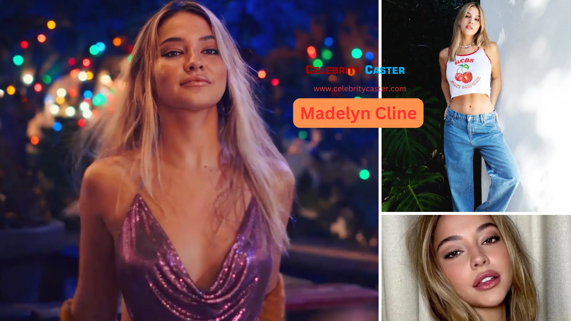 American actress Madelyn Cline continues to rise in the industry through outstanding performances and her natural charm.