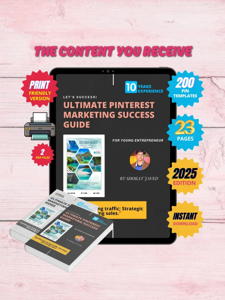 Learn how to grow your business with Pinterest! Get tips, templates, SEO tricks & a step-by-step guide made for entrepreneurs. Start pinning smarter today!