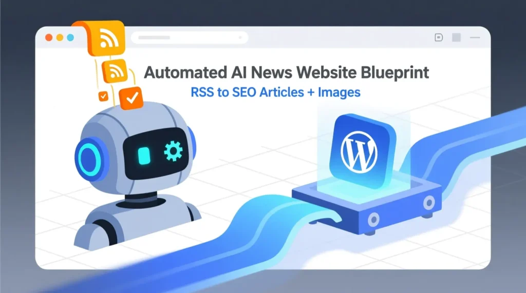 Automated AI News Website Blueprint review: $6.49 Etsy download auto-creates SEO news posts from RSS feeds using AI—perfect WordPress auto-blog for agencies & entrepreneurs.