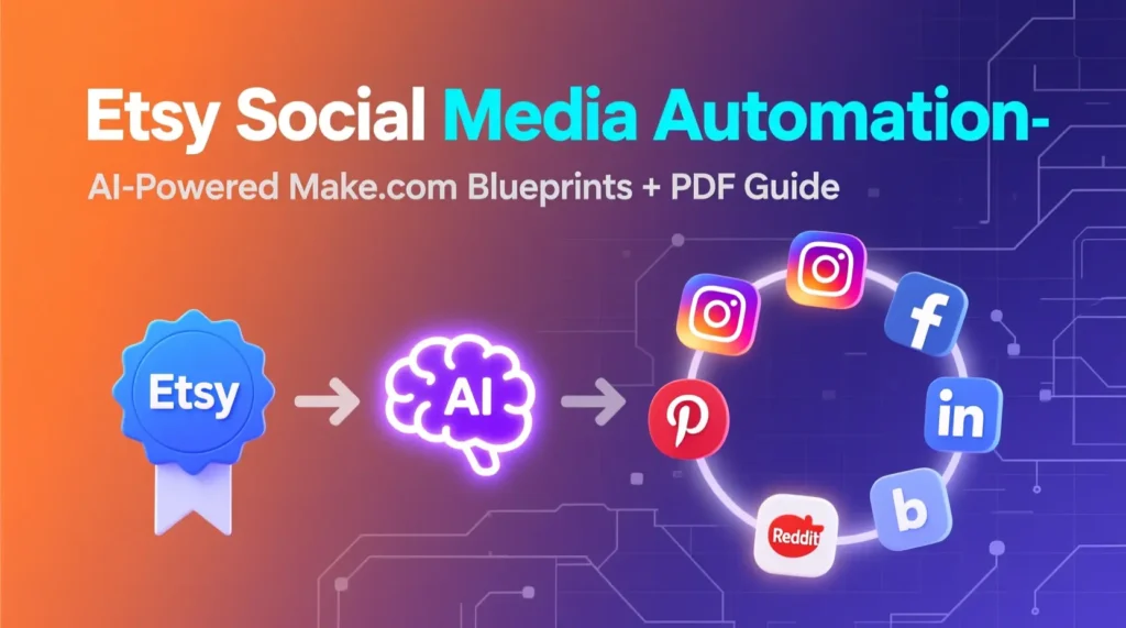 Automate your Etsy shop’s social media with AI! Auto-post new listings to Instagram, Pinterest, Facebook & more—with AI-written captions. Just $6.49. No coding, no monthly fees. Perfect for Etsy sellers who want more traffic and less busywork.