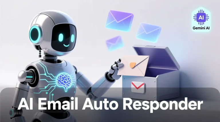 Stop living in Gmail. This $6.49 AI Email Auto Responder blueprint (Gemini AI + Gmail automation) writes and sends human-like replies on autopilot—perfect for Etsy sellers, freelancers, coaches and agencies.