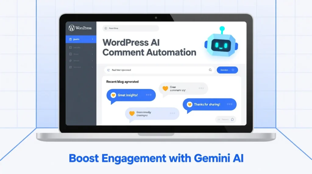 Boost blog engagement with WordPress AI Comment Automation! Auto-generate smart, human-like comments using Gemini AI—no spam, no coding, just $6.49. Perfect for bloggers, agencies & SEO.